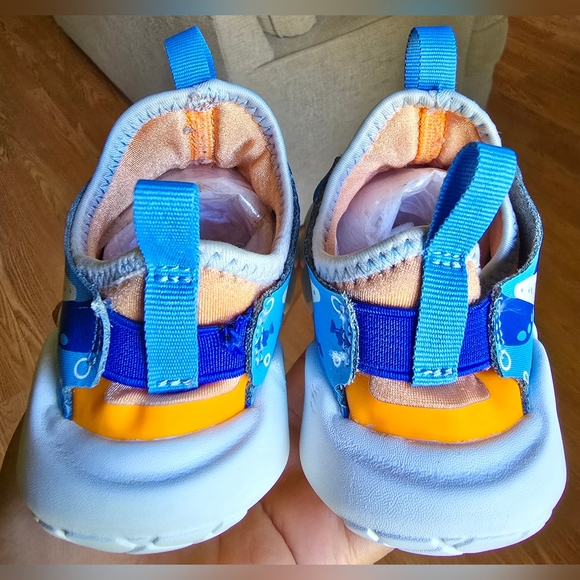 Nike Flex Runner 2 Univ Blue/Summits White Toddler Kids Athletic Shoes, Sz 9C - Picture 5 of 8